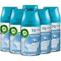 Los mejores  - Air Wick Freshmatic - Recambios de ambientador spray automático- esencia para casa con aroma a Flor Ropa Limpia - 238 g…